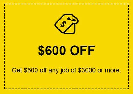 $600 OFF coupon