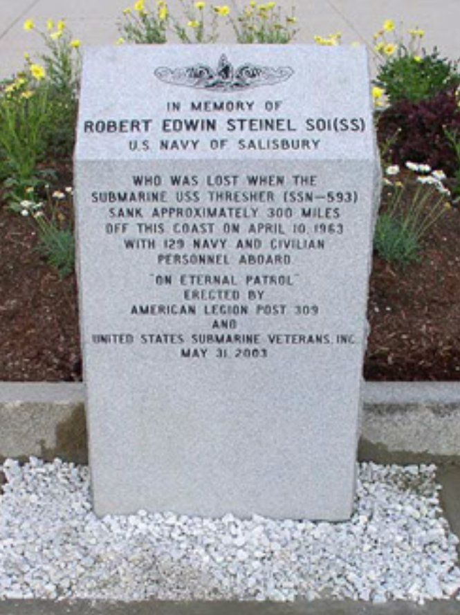 A gravestone for robert edwin steinel sohss