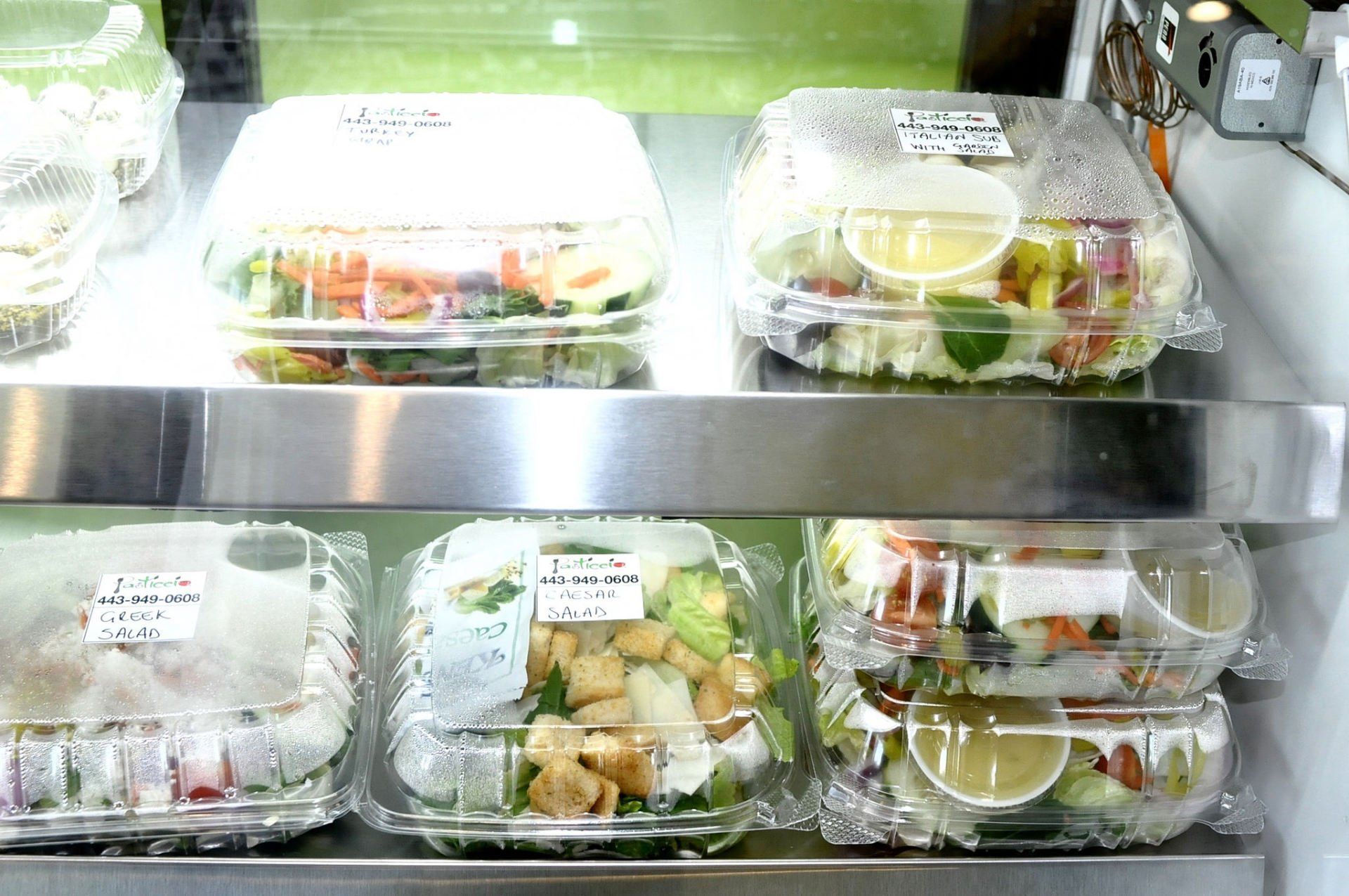 Variety of Italian food