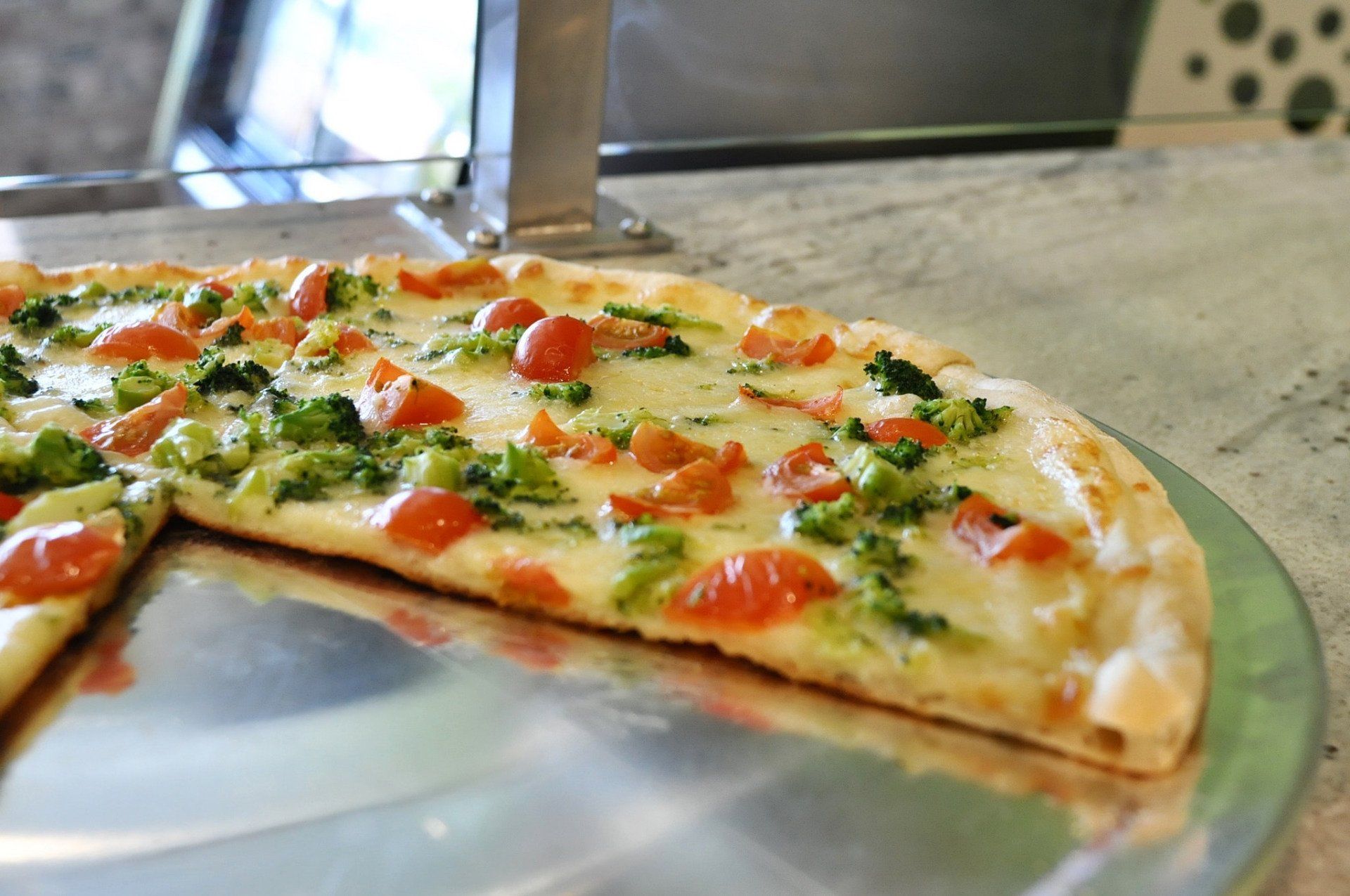 Appetizing Italian pizza