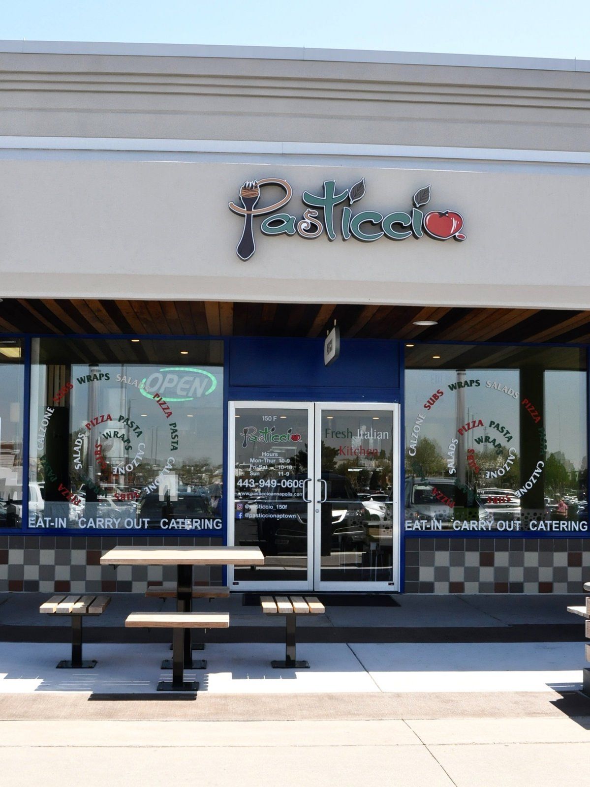 Restaurant storefront