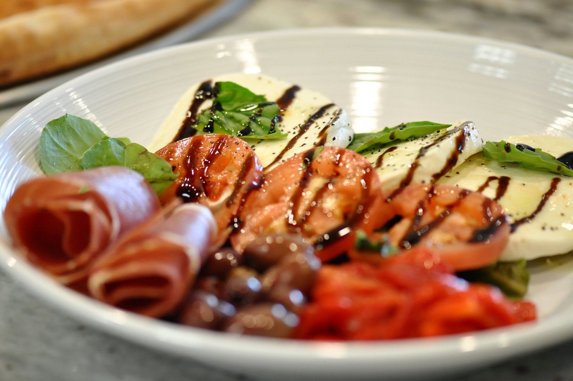 Appetizing Italian food