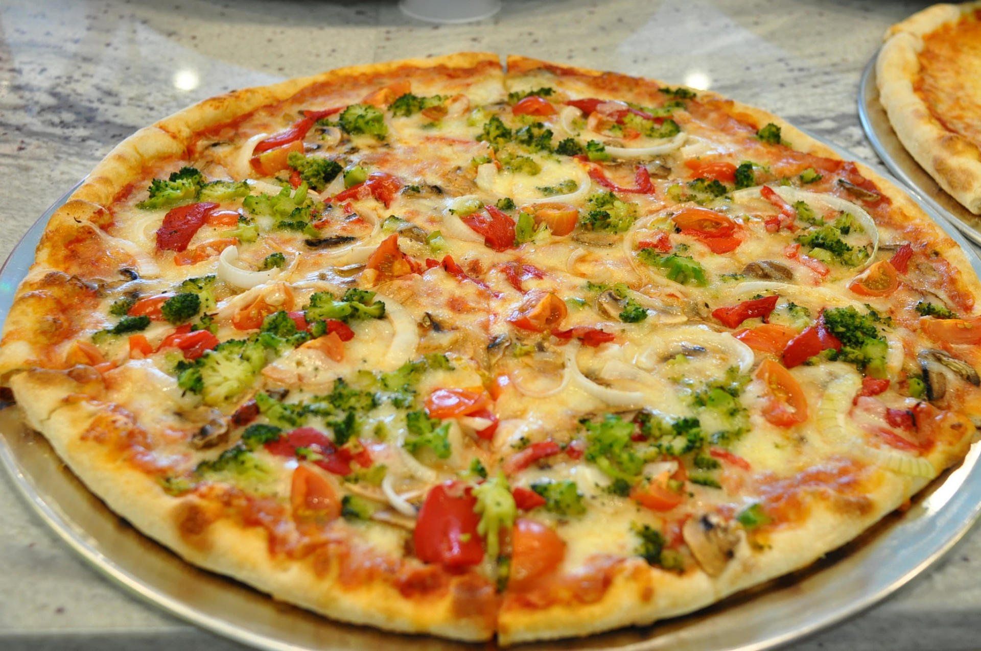 Delicious Italian pizza