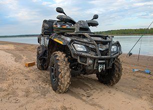ATV on a mud