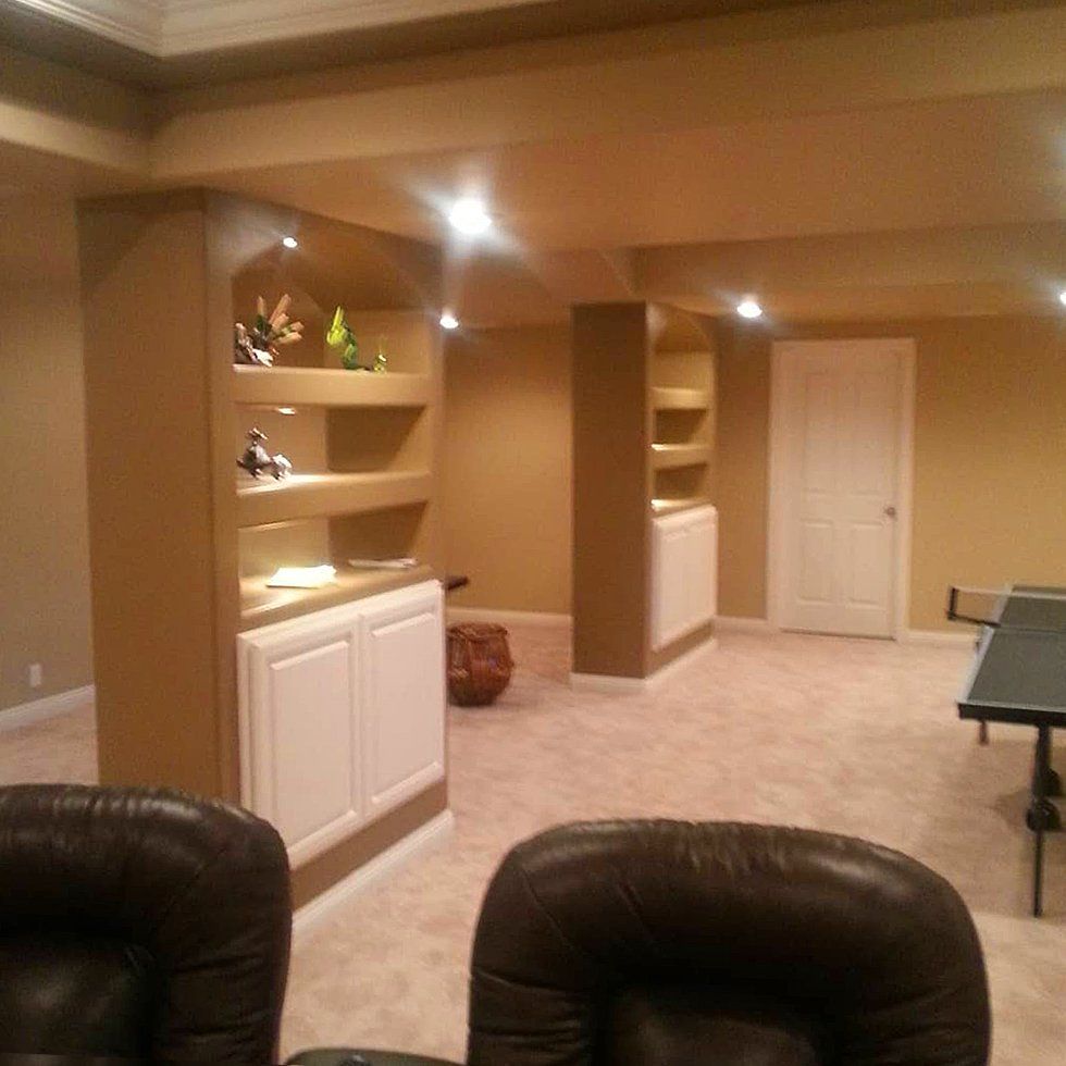 Basement remodeling
