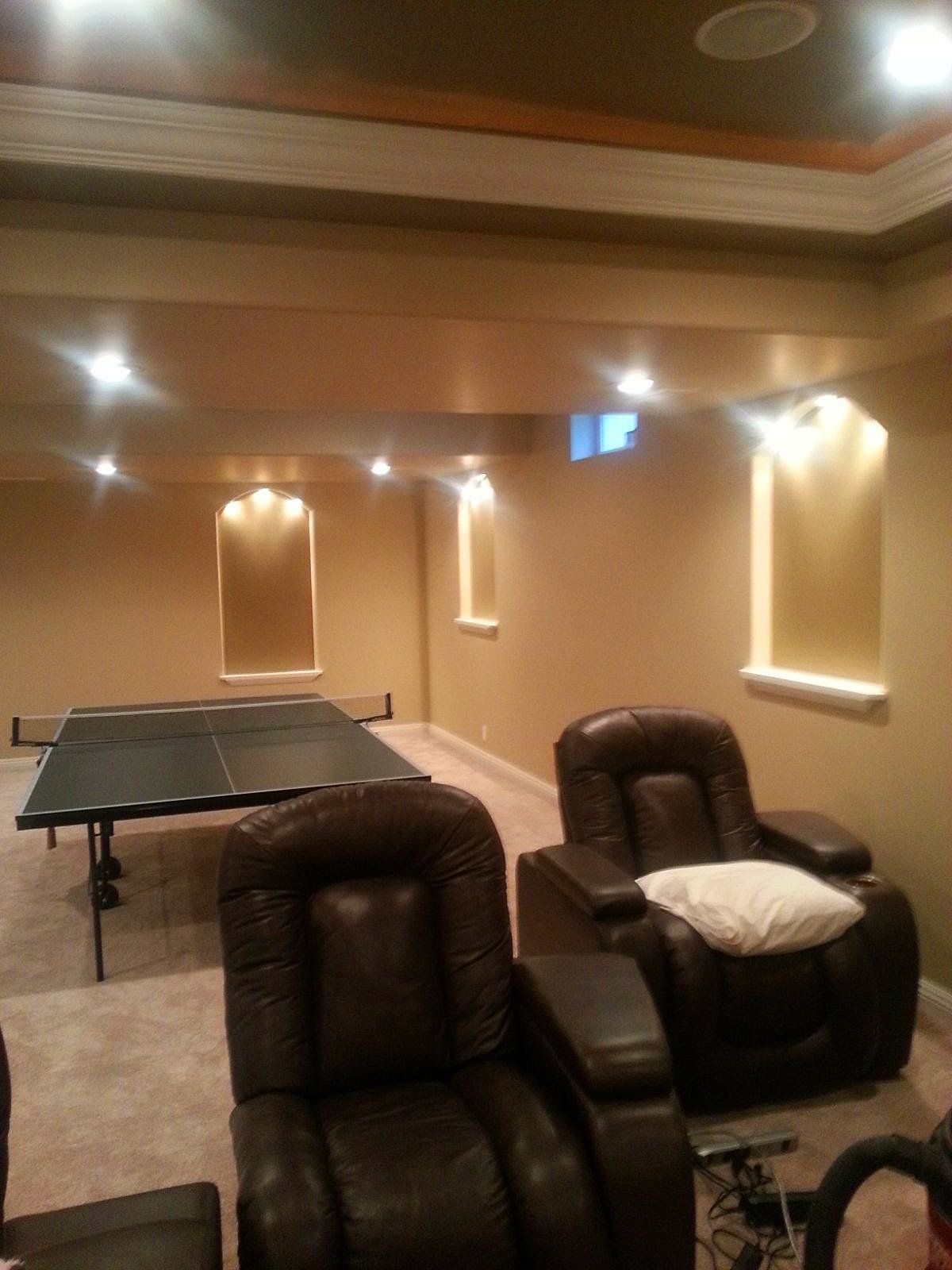 Basement remodeling