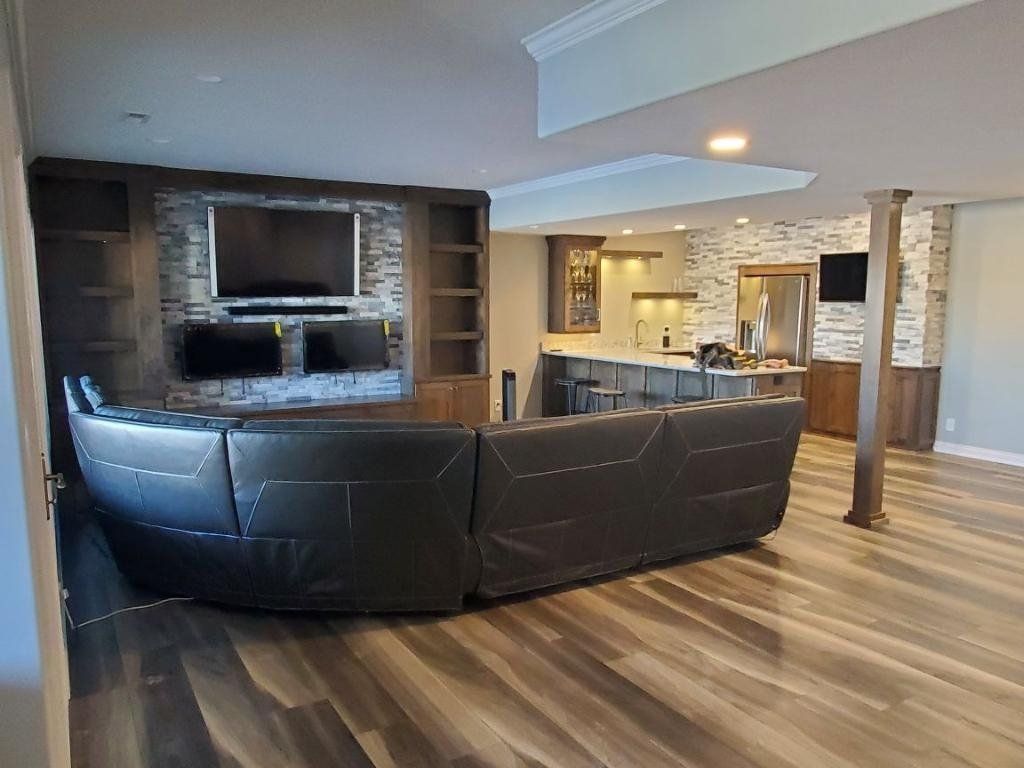 Basement remodeling
