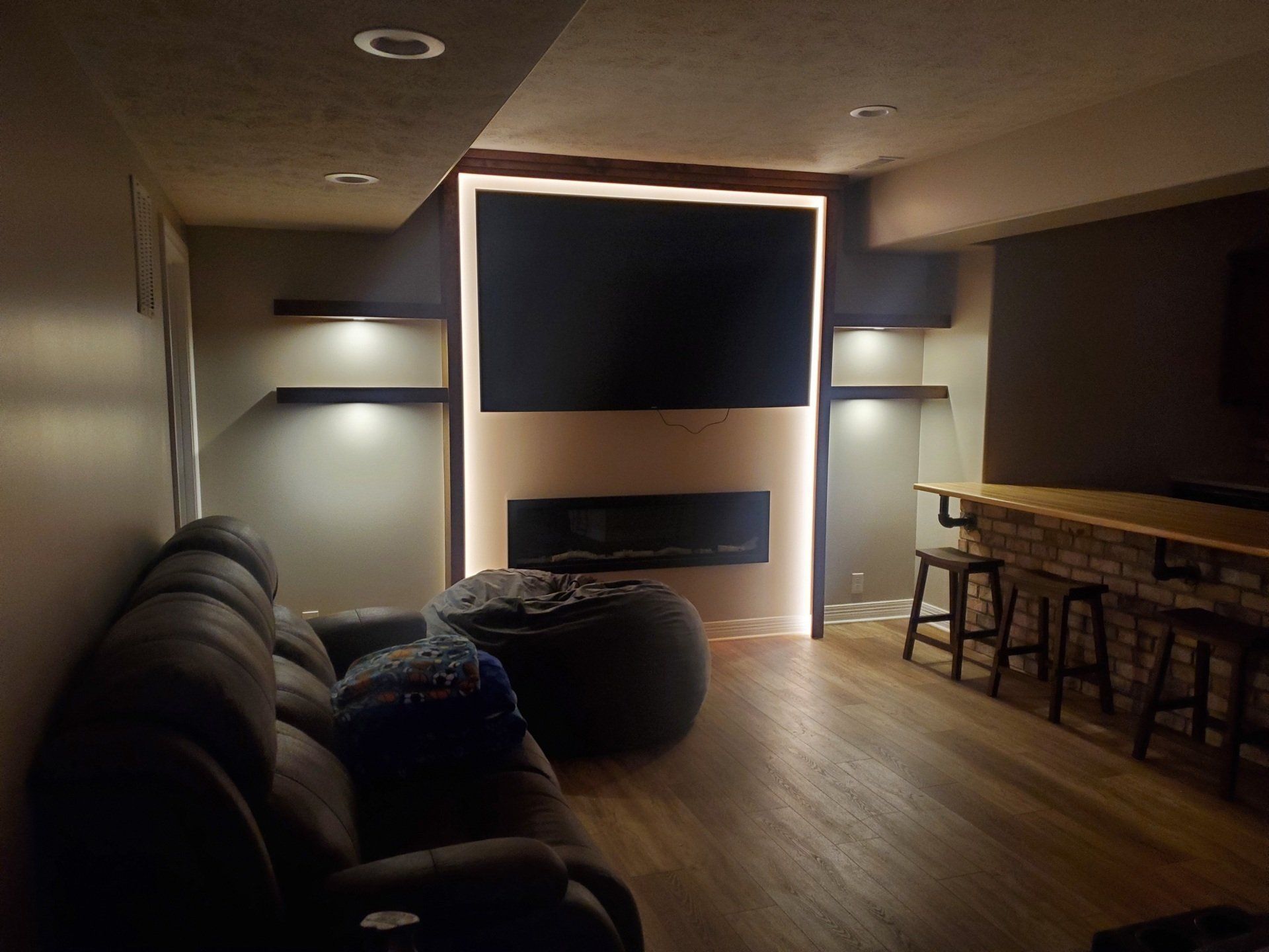 Basement remodeling
