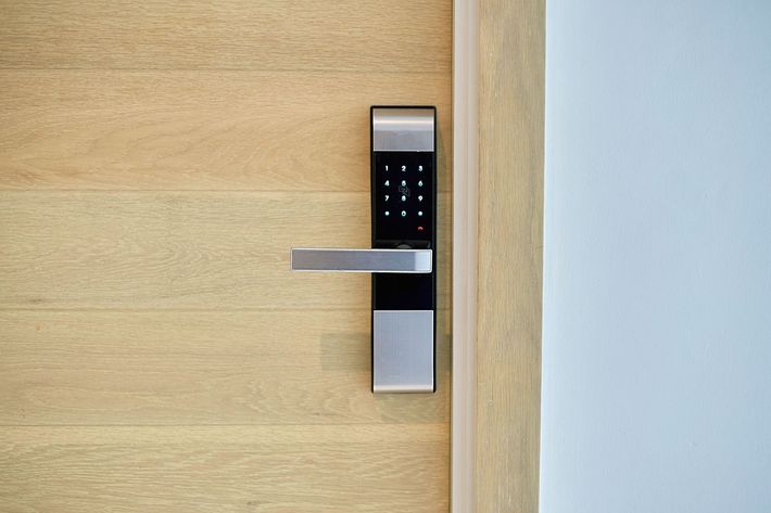 keypad lock for a residential door