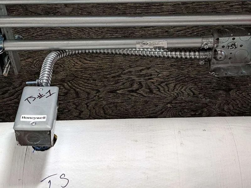 Electrical box labeled 