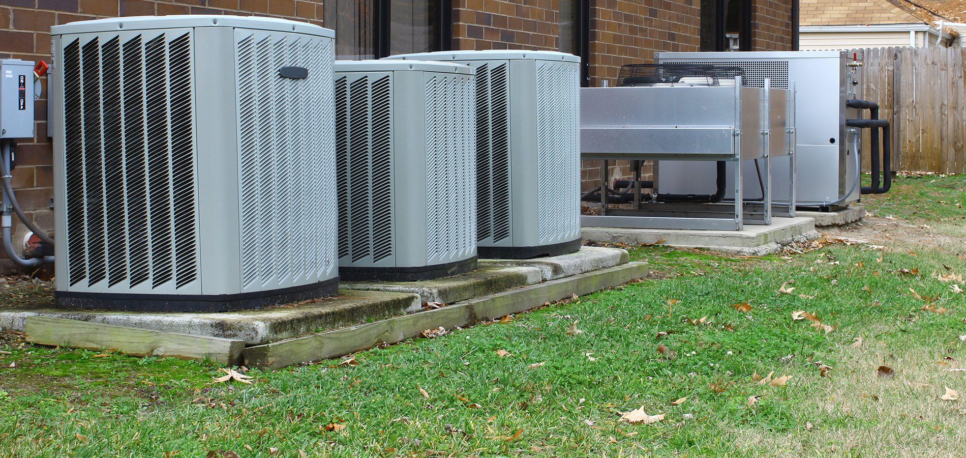 Residential air conditioning units