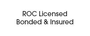 ROC Licensed Bonded & Insured