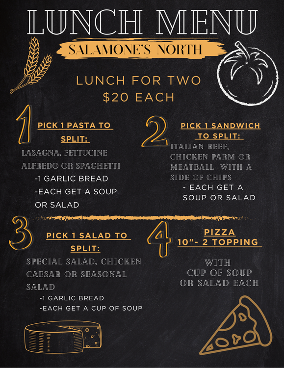 Father's Day Menu