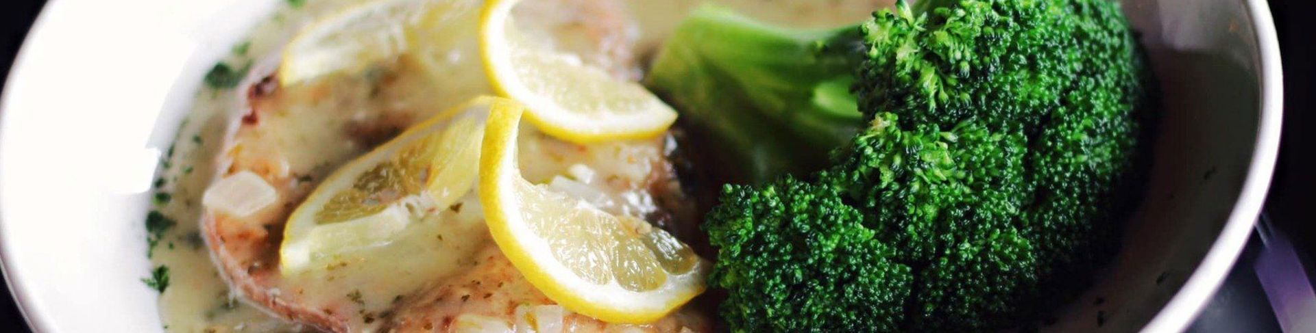 Fish Lemon and Broccoli