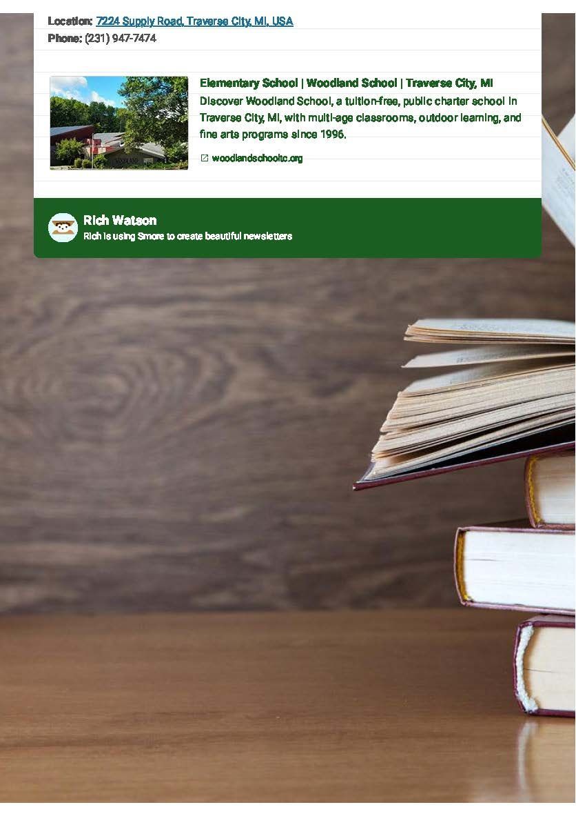 Woodland School Weekly Newsletter page 3