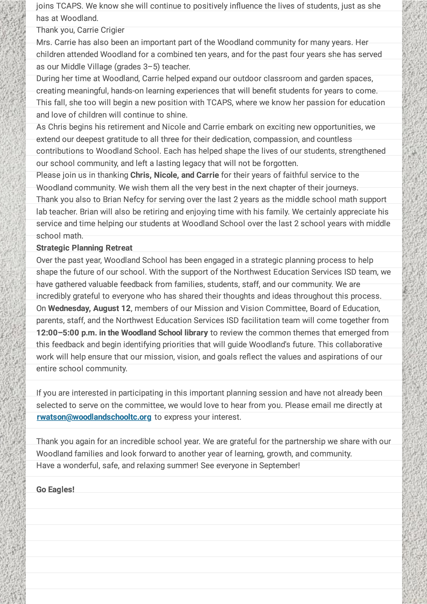 Blurred screenshot of a text-heavy document page with multiple paragraphs and blue hyperlink text