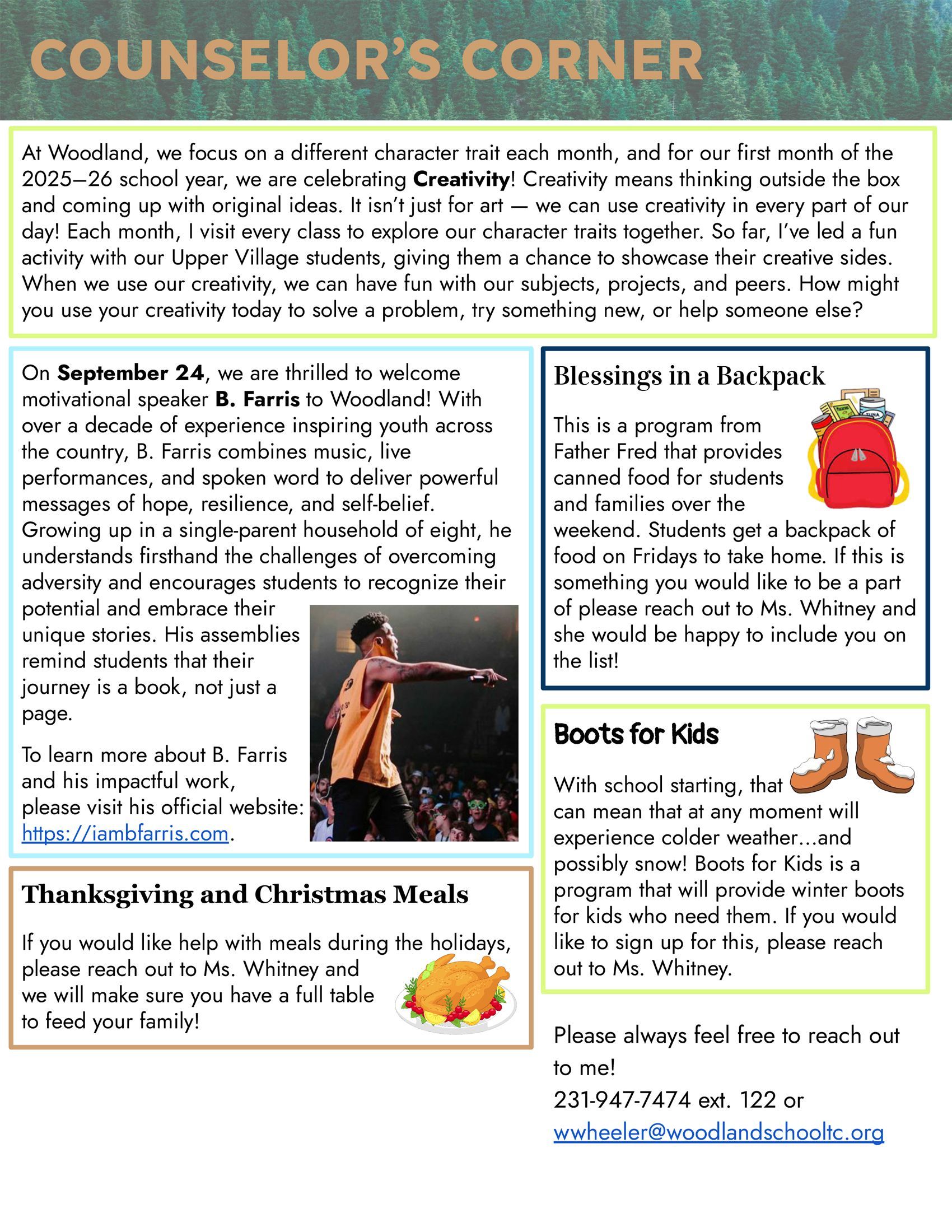 Woodland School September Newsletter - page 08