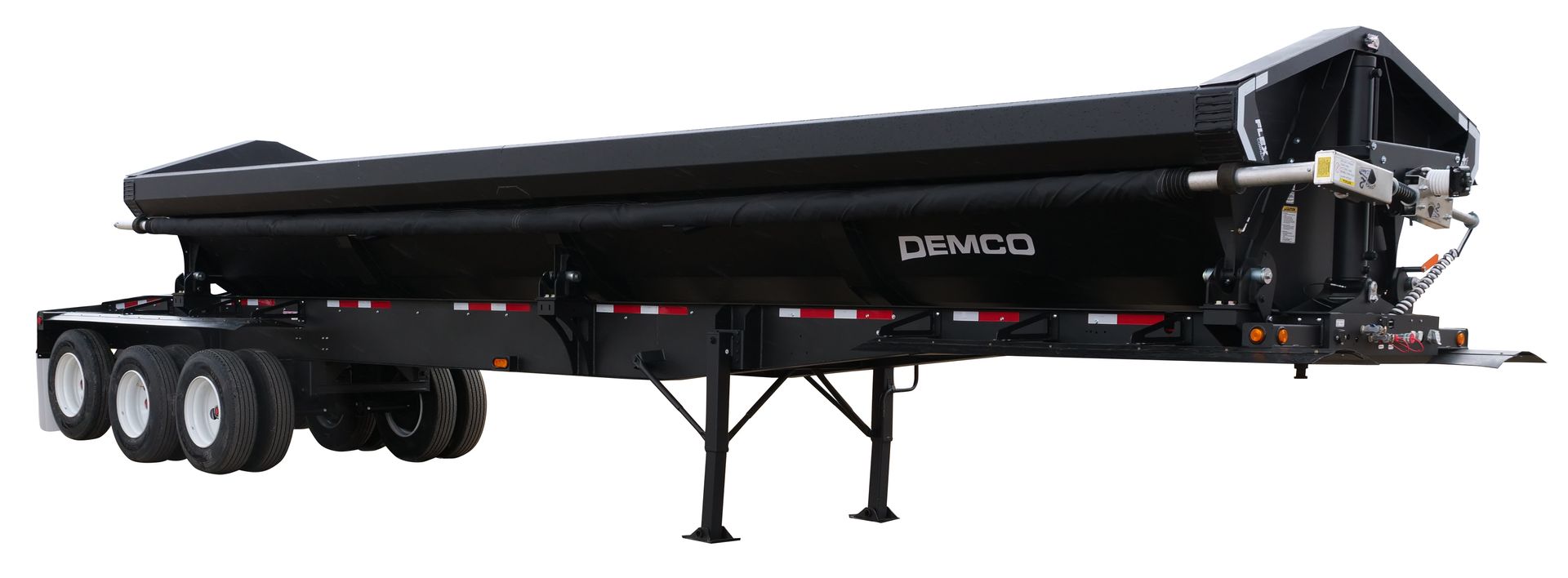 Demco black on black