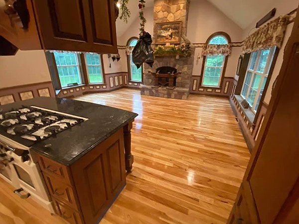 Hardwood flooring services