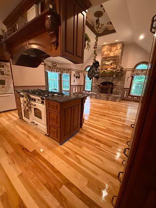 Hardwood flooring services