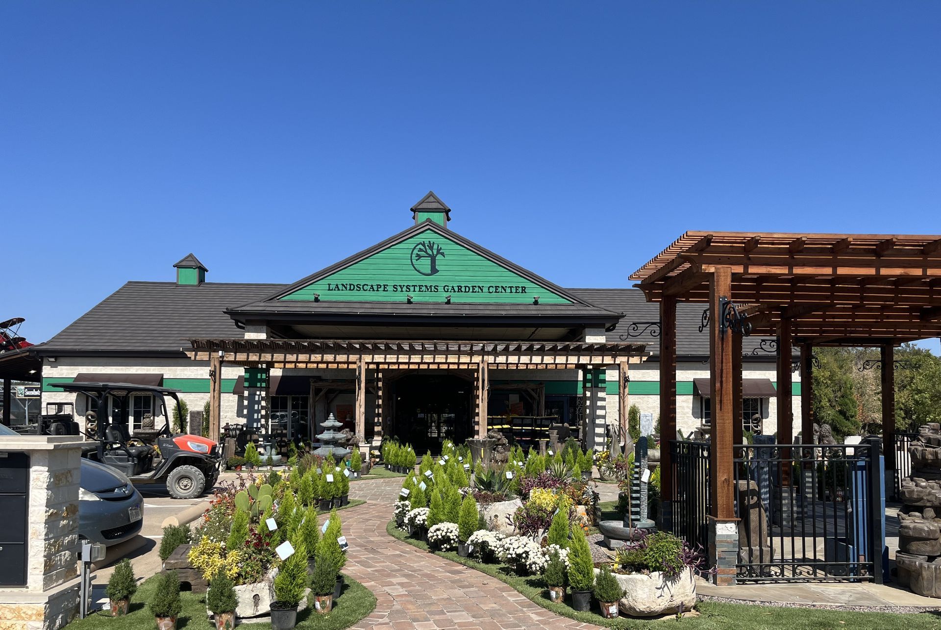The front view of Landscape Systems Garden Center