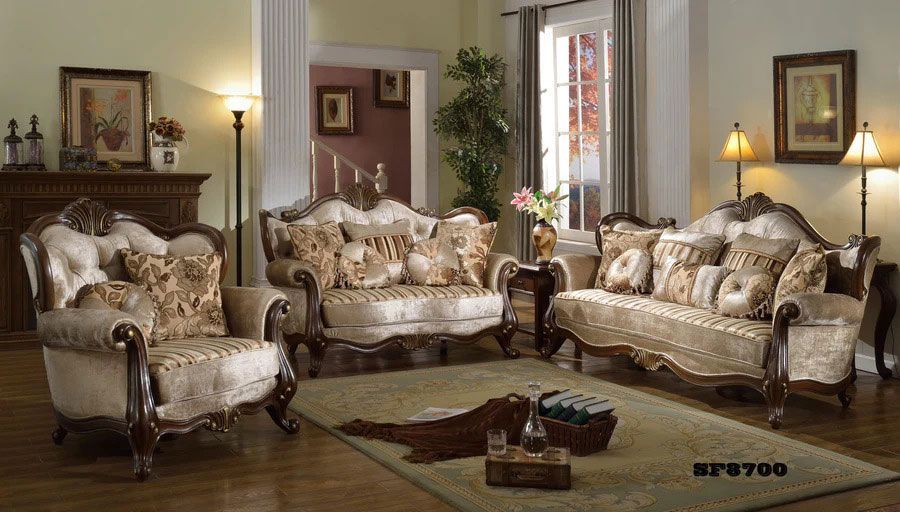 Natalie European Sofa Set