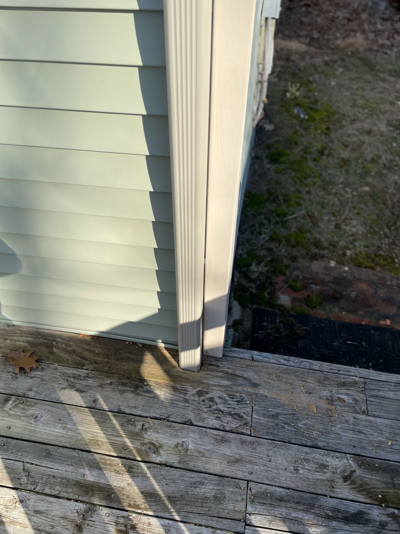 Downspout installation