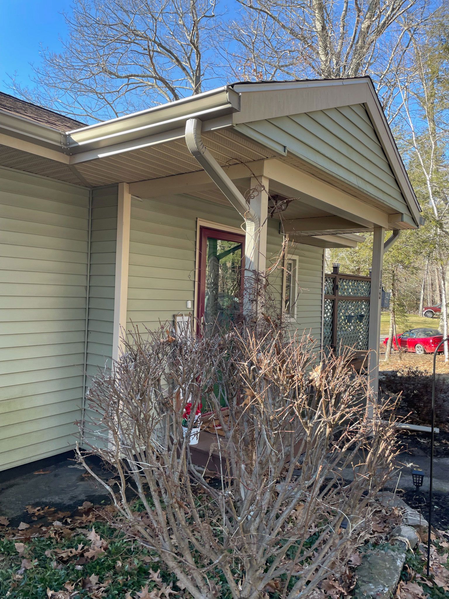 Gutters, fascia, and downspouts