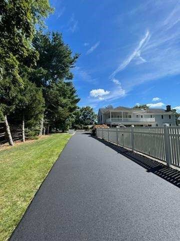 Asphalt driveway
