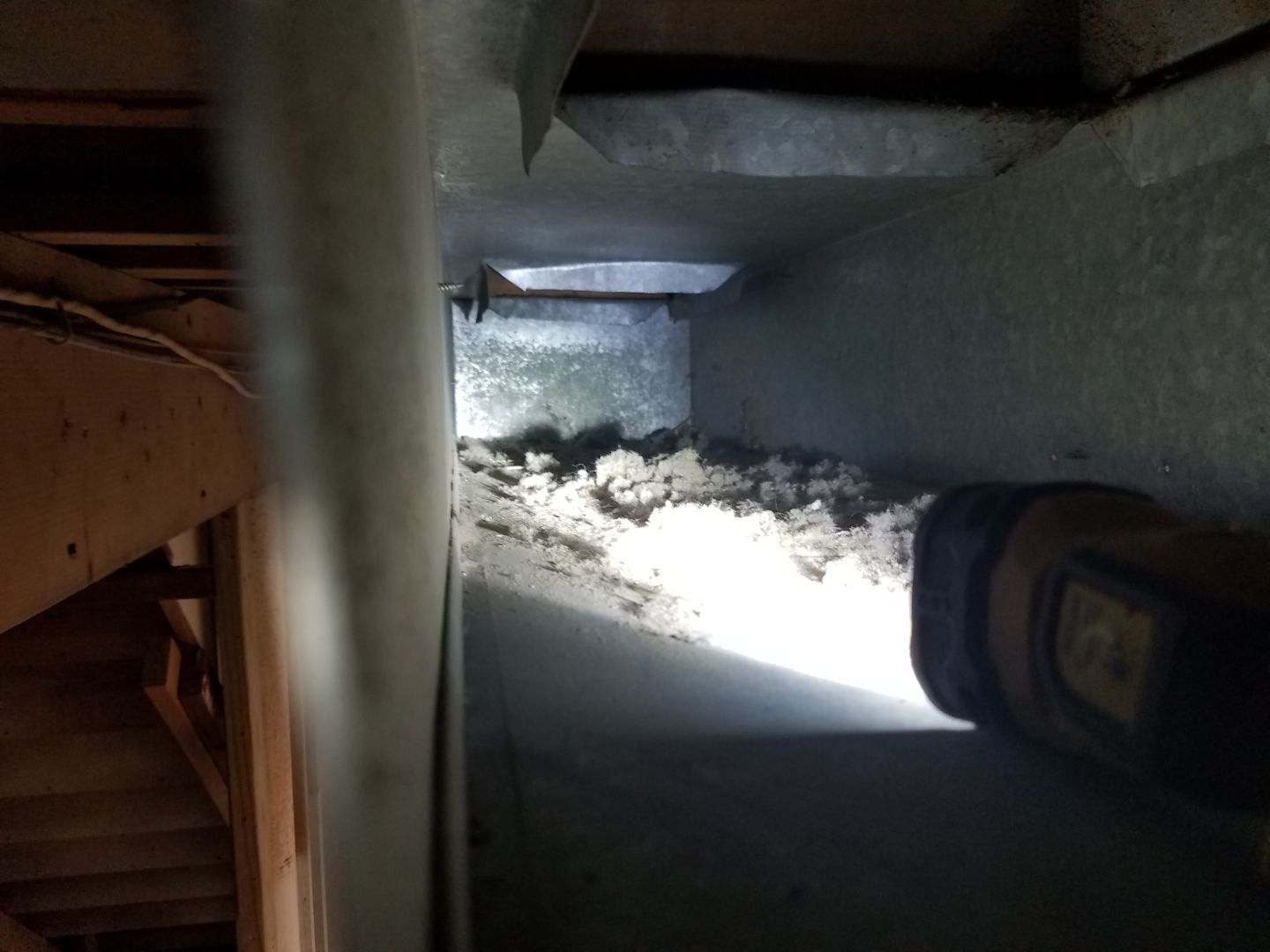 before duct cleaning