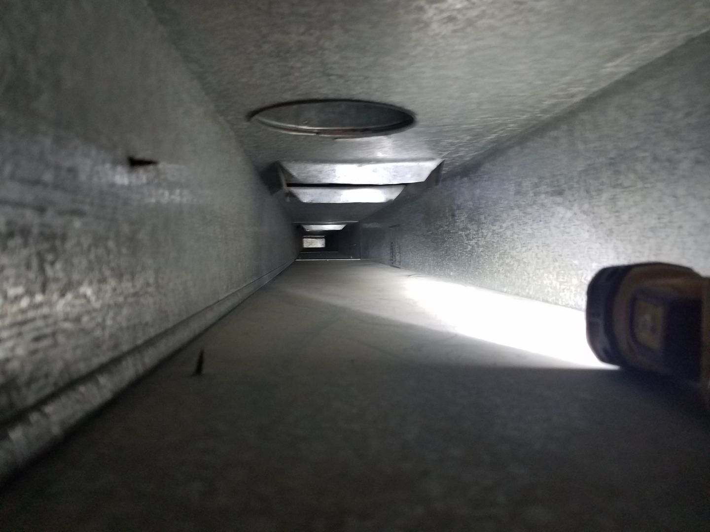 after duct cleaning