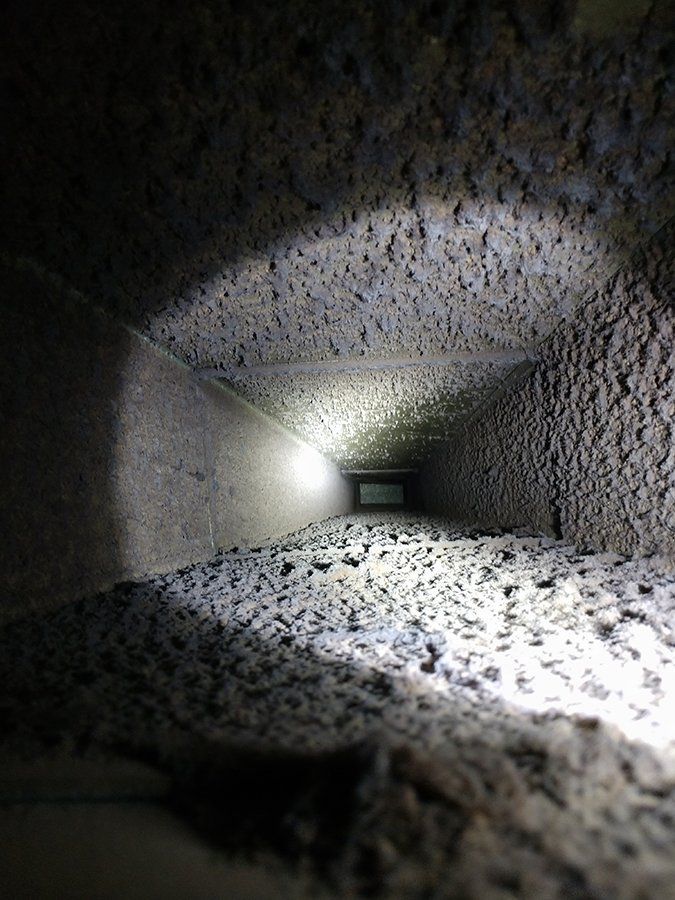 before duct cleaning
