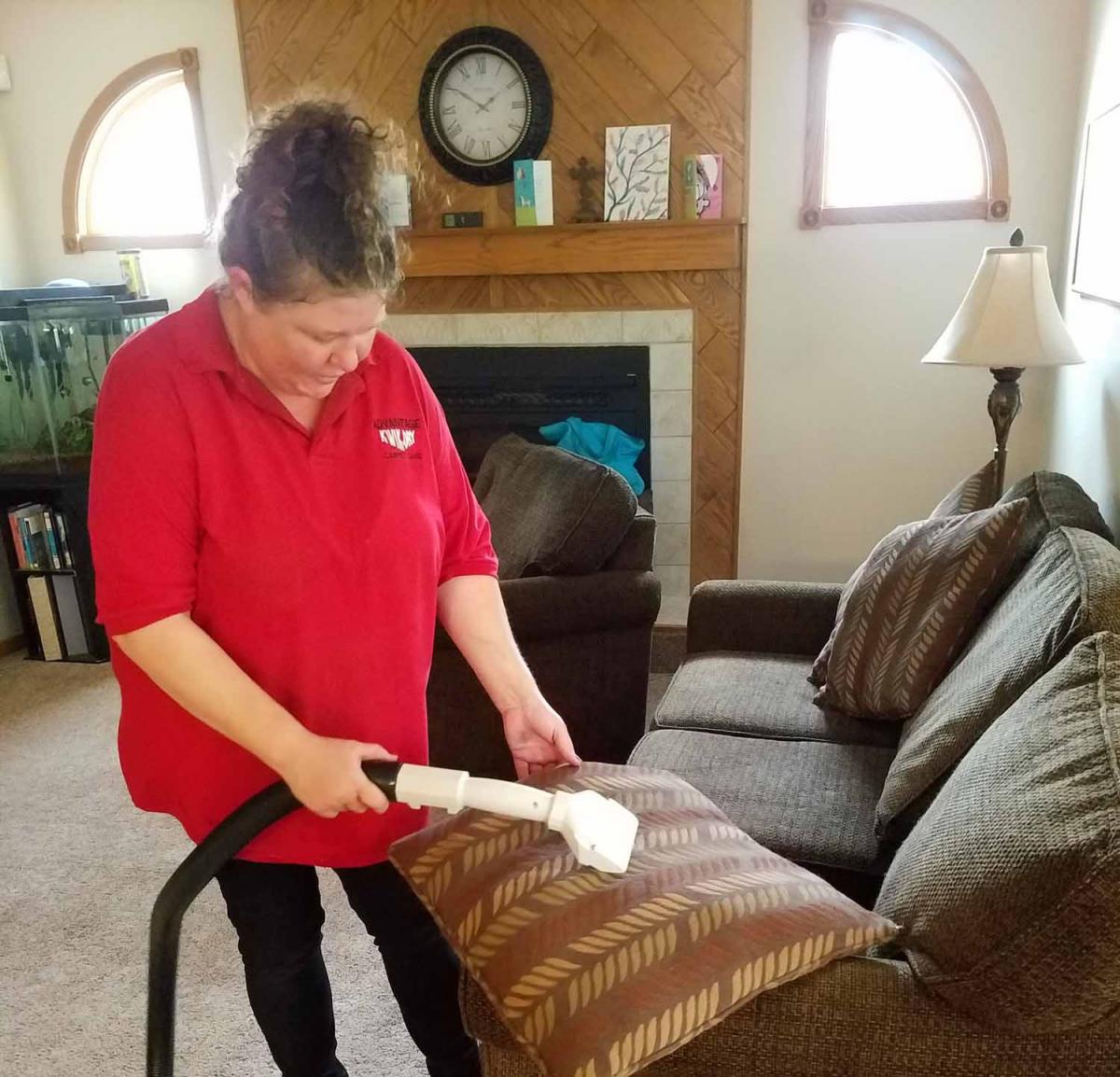 Upholstery cleaning