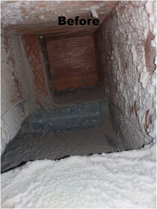 Before Air Duct Cleaning