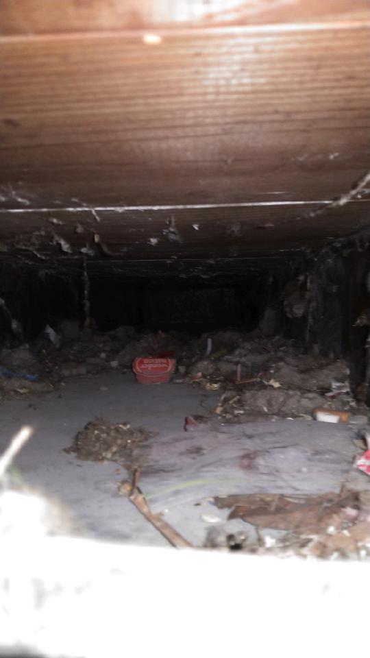 Before Air Duct Cleaning #2
