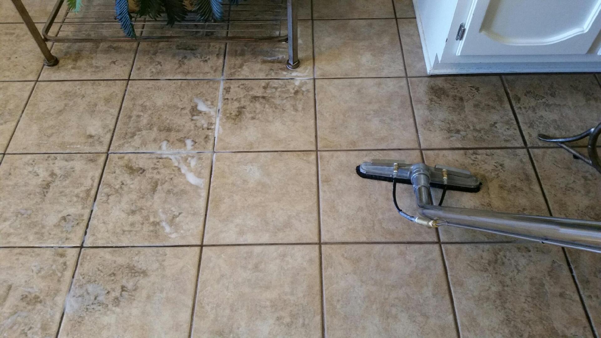Tile and grout cleaning