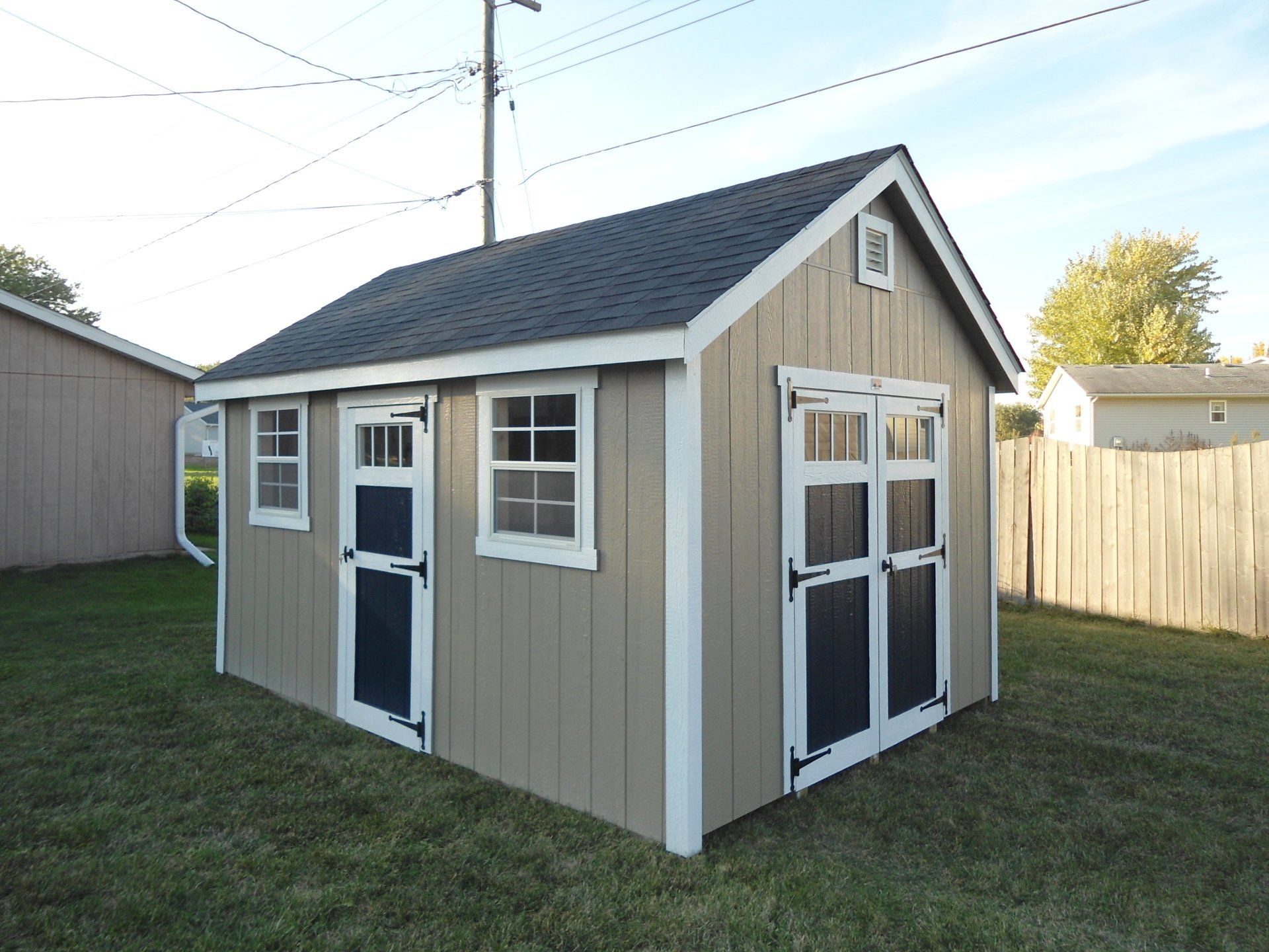Custom shed