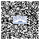 Superior Sheds & More QR code.