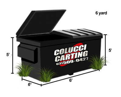 6 yard commercial cart