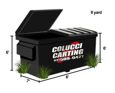 8 yard commercial cart