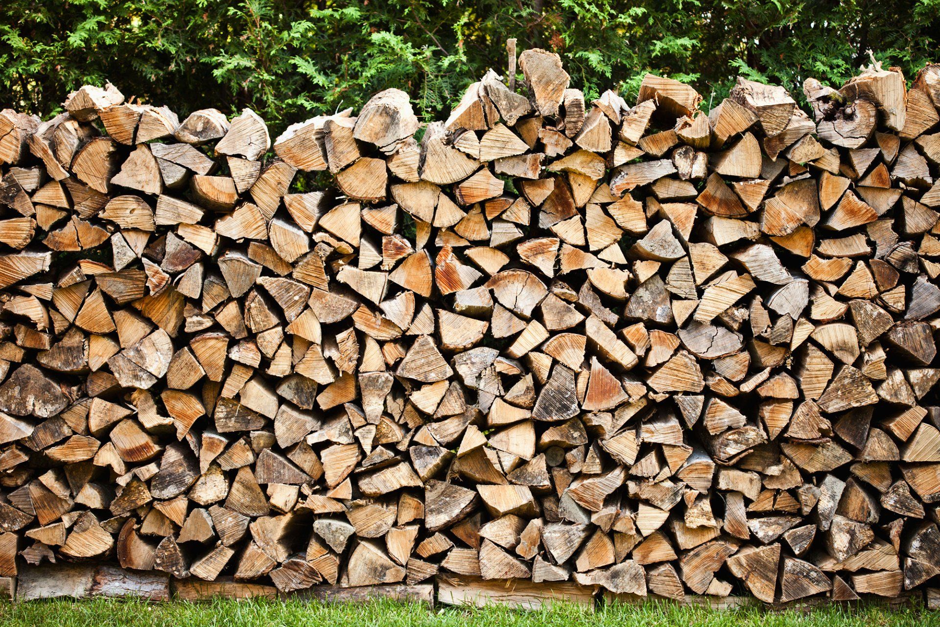 Stack of firewood