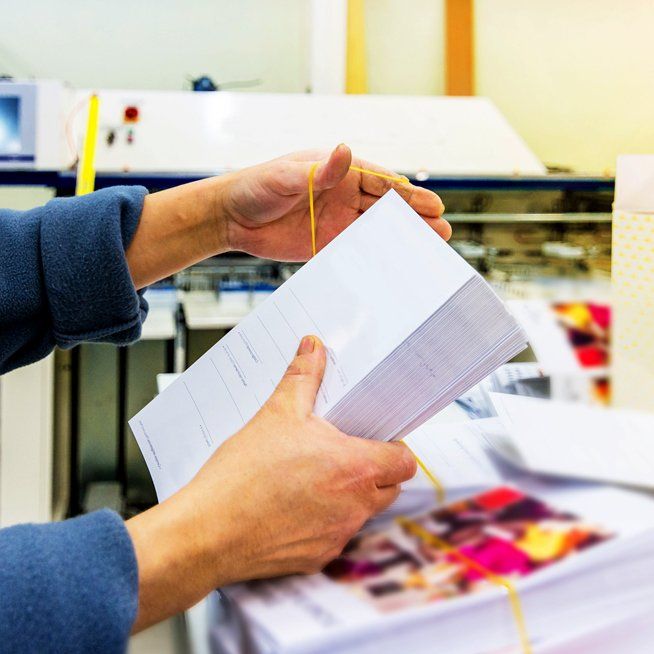 Commercial printing service