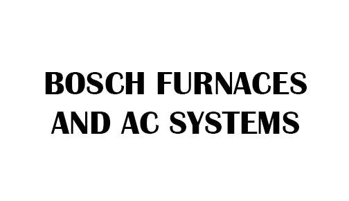 Bosch Furnaces and AC Systems