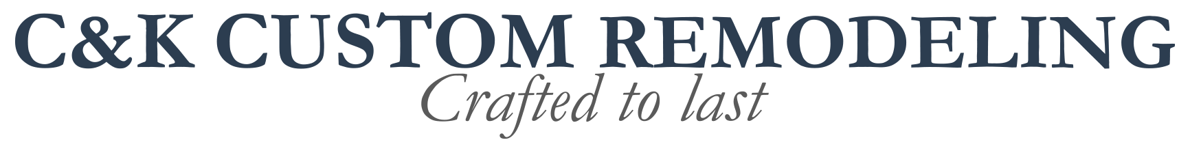 C&K Custom Remodeling Inc - logo