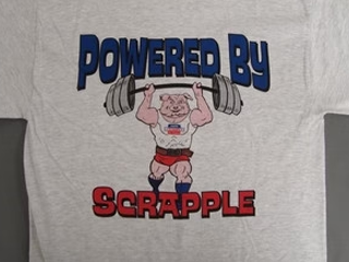 Powered By Scrapple T-Shirt