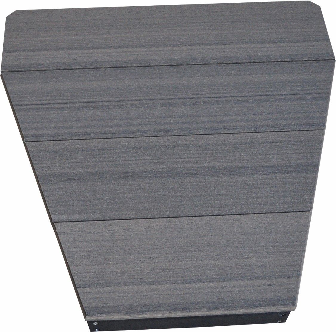 A piece of wood that looks like a triangle