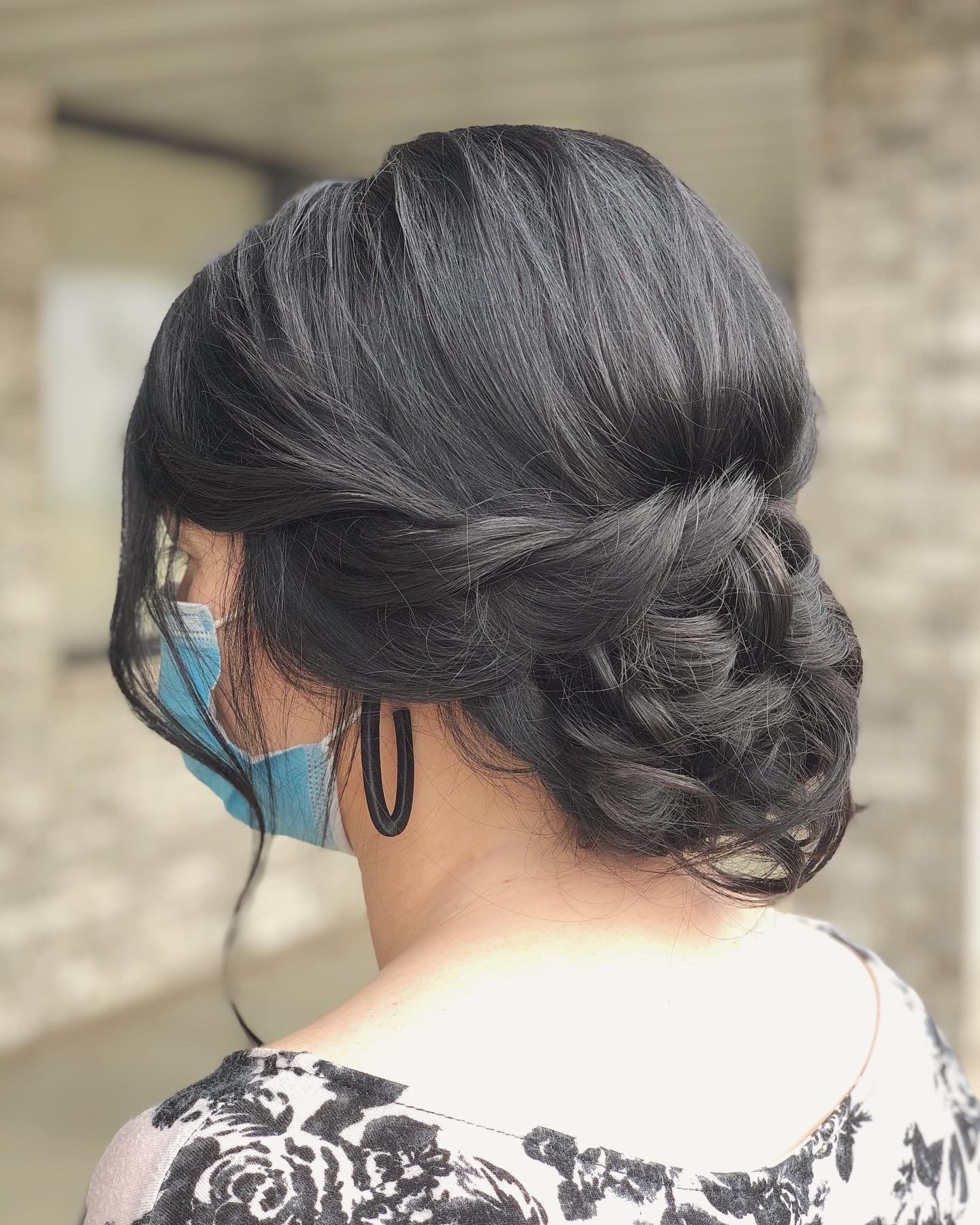 classic bridal hairstyle