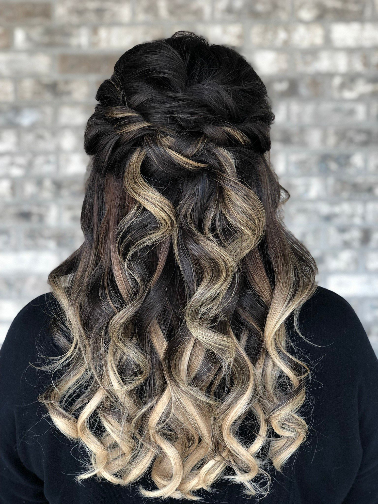 stunning bridal hair