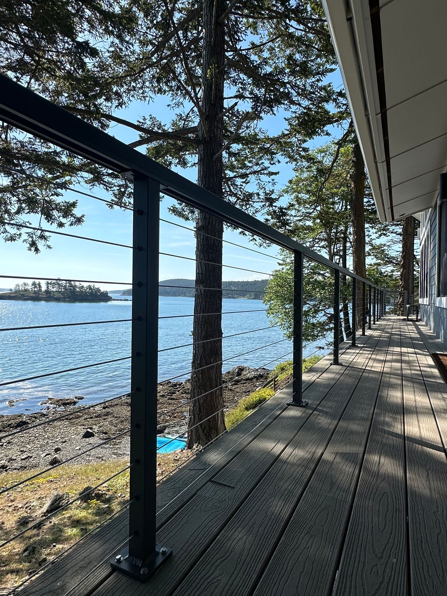 Custom cable railing installation services