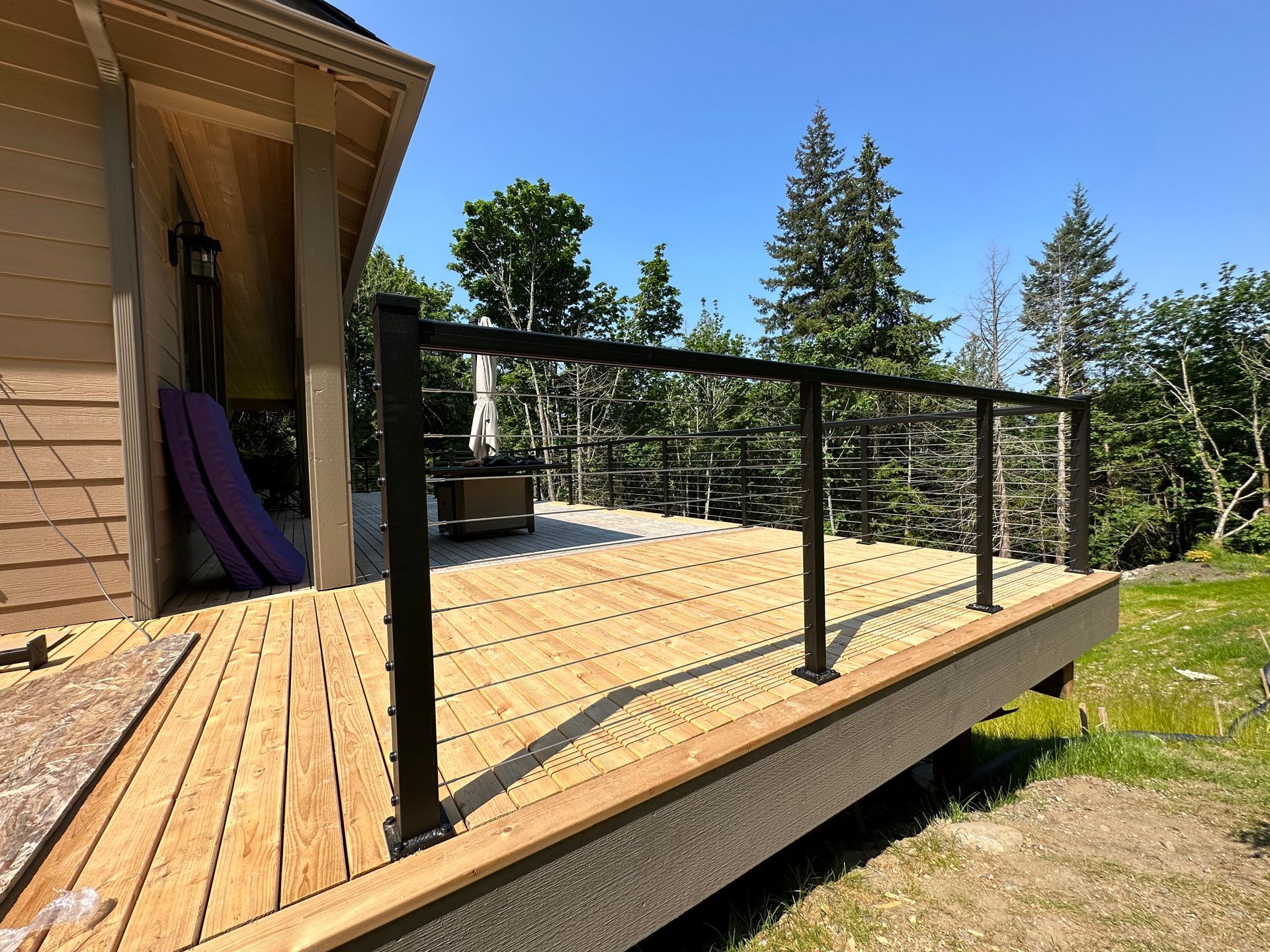 Custom porch railing system